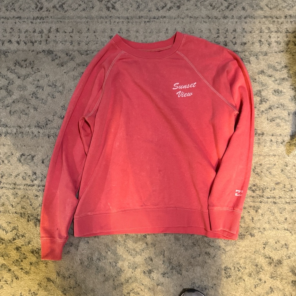 Billabong Sunset View Red Sweater